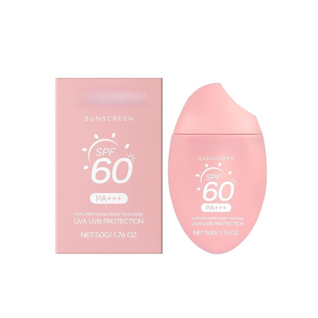 Creme Protetor Solar Facial Unissex, Loção Protetora Solar SPF60, Leve e Não Pegajoso.