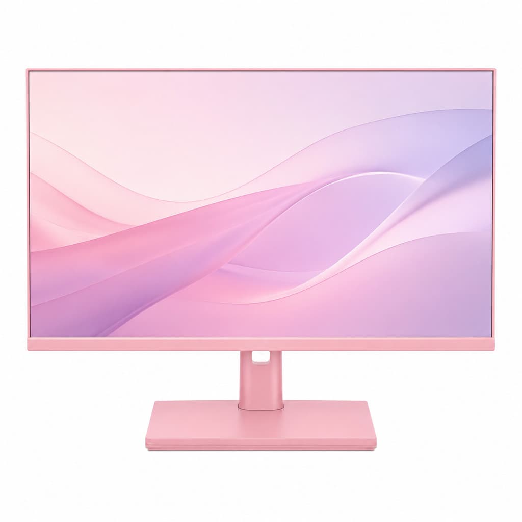 Monitor Gamer LED 24" Full HD IPS 100Hz 1ms AMD FreeSync HDMI VGA Rosa Aitek DELTA-M2410RA