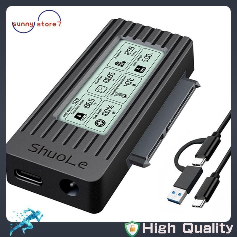 [Best S] Cabo Conversor Adaptador USB C Para SATA , USB3.2 Gen1 Externo De Disco Rígido SSD HDD De 2,5/3,5 Polegadas