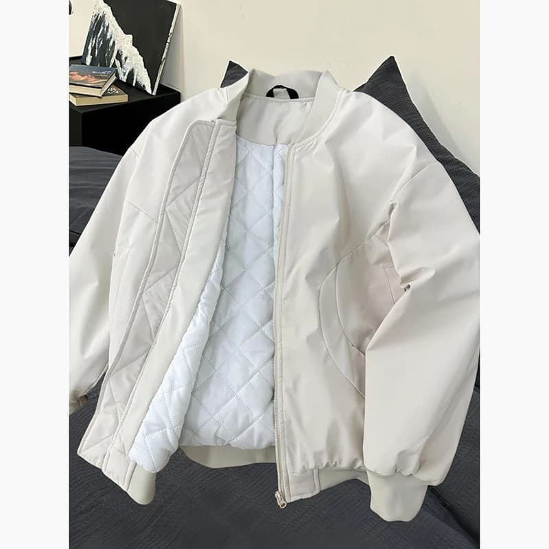 Jaqueta americana, jaqueta de piloto, jaqueta masculina de algodão, jaqueta casual de outono/inverno, uniforme de beiseb
