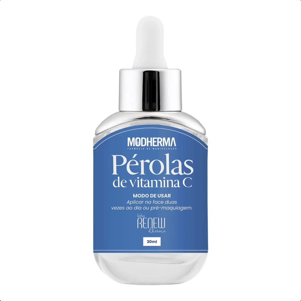 Pérolas de Vitamina C 30ml Anti-idade Linha Renew Modherma