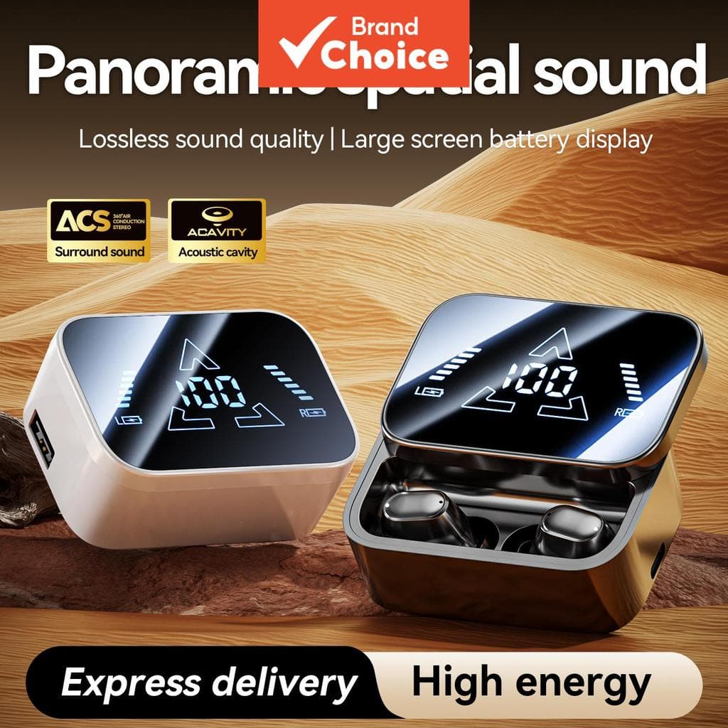 SPRISE Pro Max 2 Fones de Ouvido Sem Fio Bluetooth, Fones de Ouvido com Graves Pesados, Fones de Ouvido Autênticos à