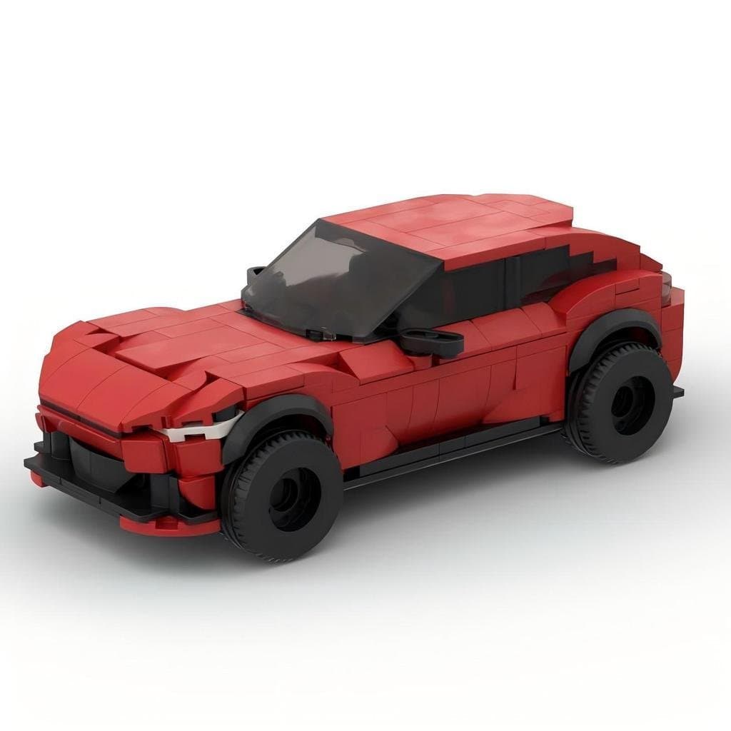 MOC-143606 Ferrari Purosangue, brinquedo de montar, blocos de construção compatíveis com peças Lego.