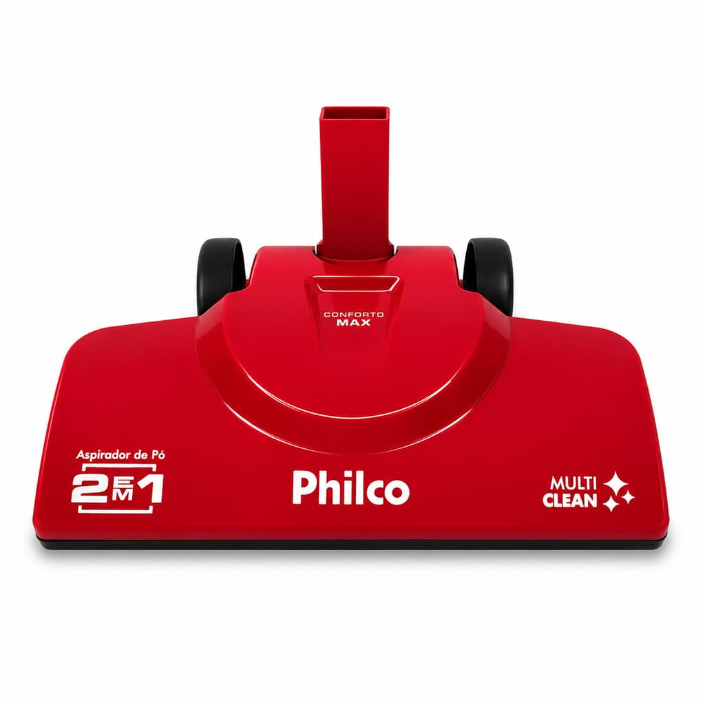 Bocal Piso Para Aspirador De Pó Philco Multi Clean PAS1300V Vermelho
