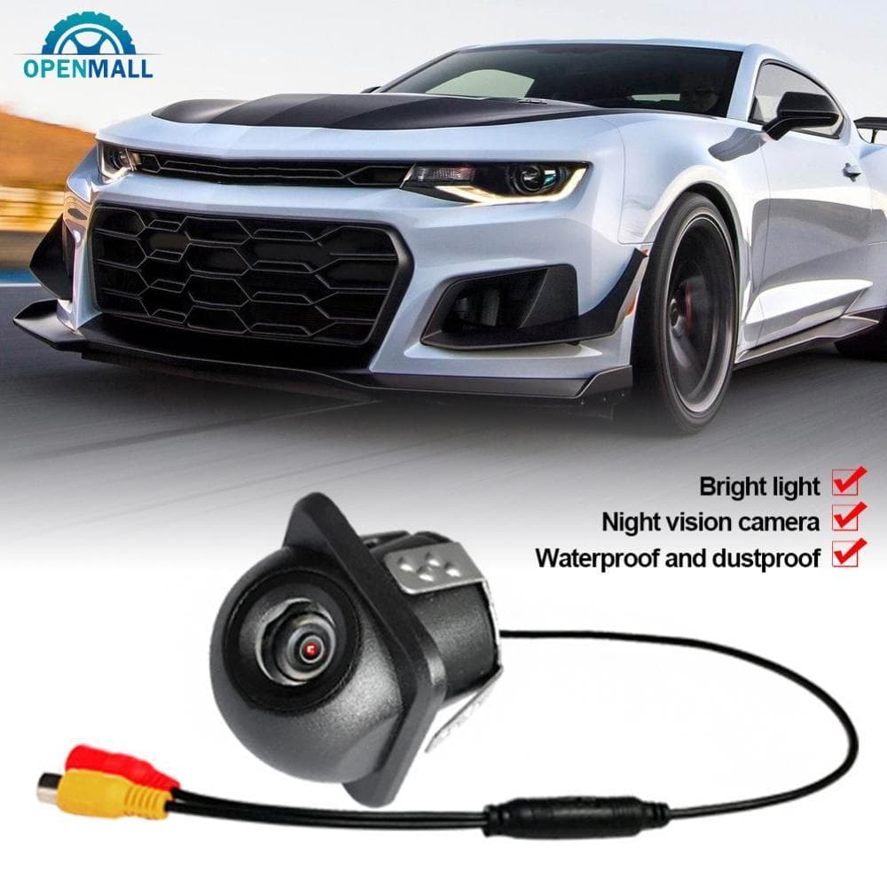 OPENMALL Universal Câmera De Visão Traseira Do Carro Grande Angular Estacionamento Reverso Com Ou Sem LED Monitor Backup