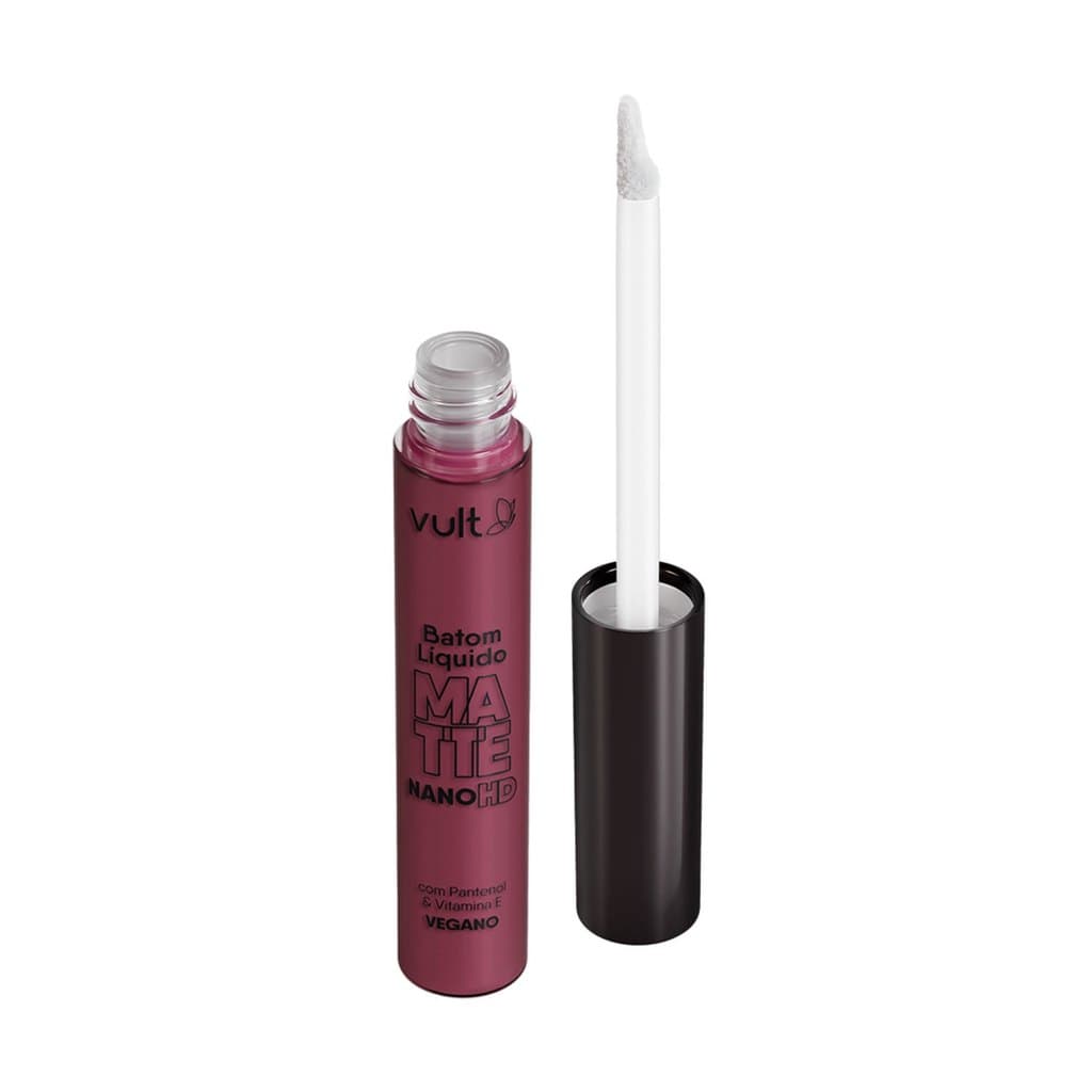 Vult Nano HD Rosa Vintage - Batom Líquido Matte 5ml