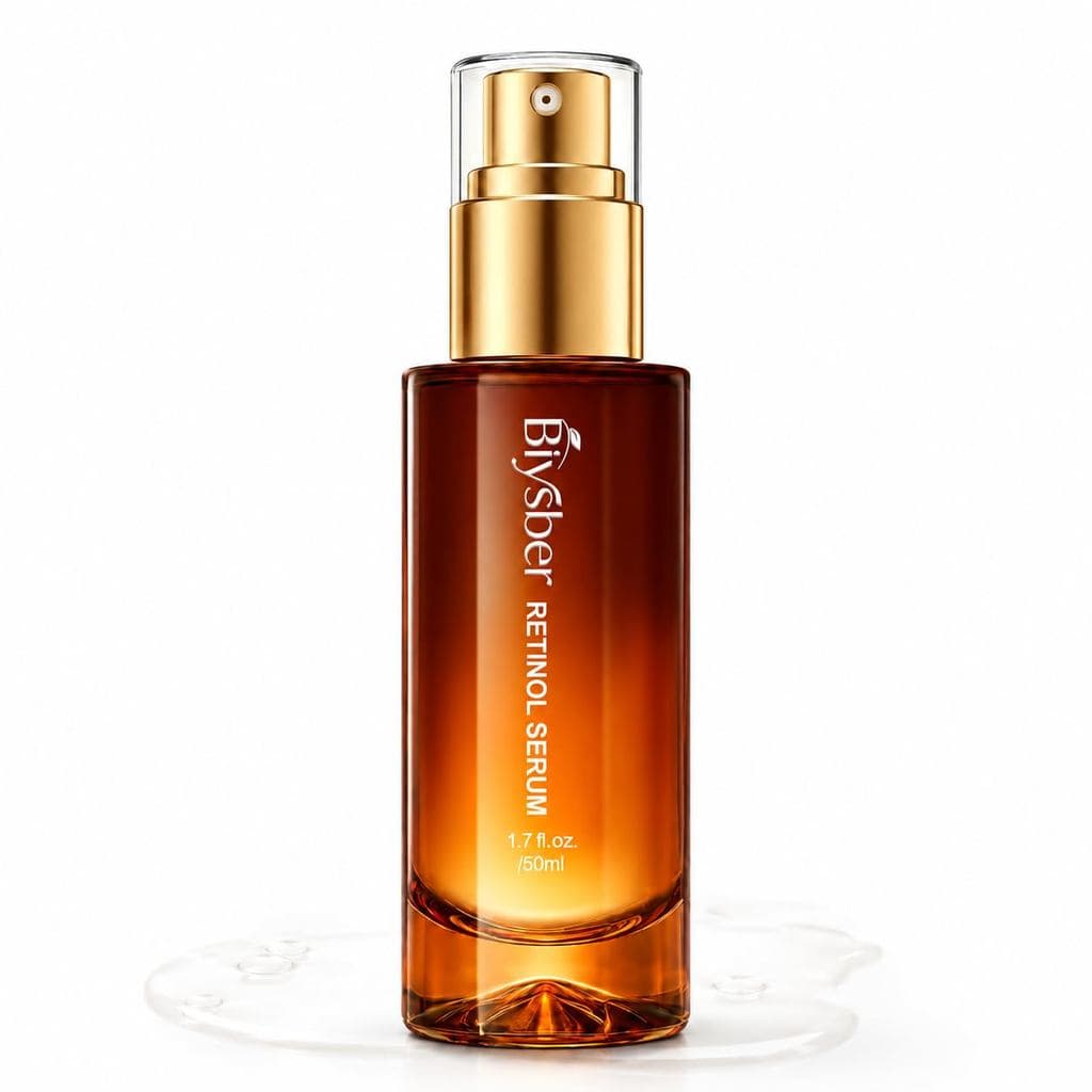 Sérum Facial de Retinol e Colágeno: Sérum Anti-Idade e Anti-Rugas com Peptídeos, Contém Ácido Hialurônico para Aumento d