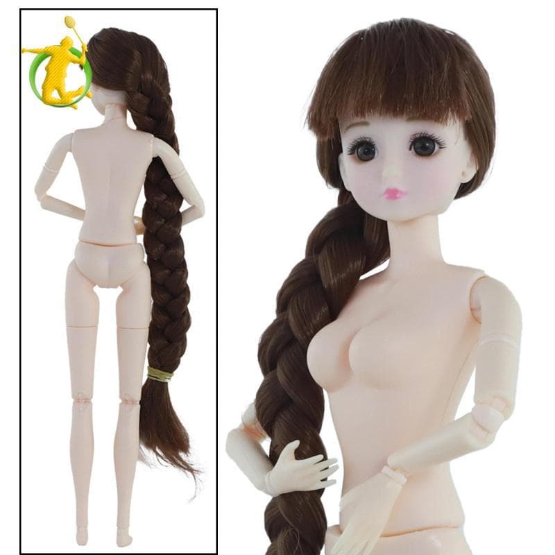 [Asiyy] 20 Polegada Articulações Móveis Bonecas BJD 20 Menina Boneca Bola Articulada Corpo Feminino Brinquedo Suprimento