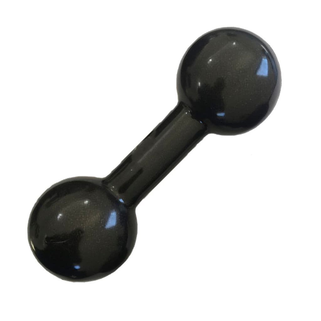Halter Emborrachado 2kg Academia Musculação Treino Funcional Fitness PVC - UNIDADE | INICIATIVA FITNESS