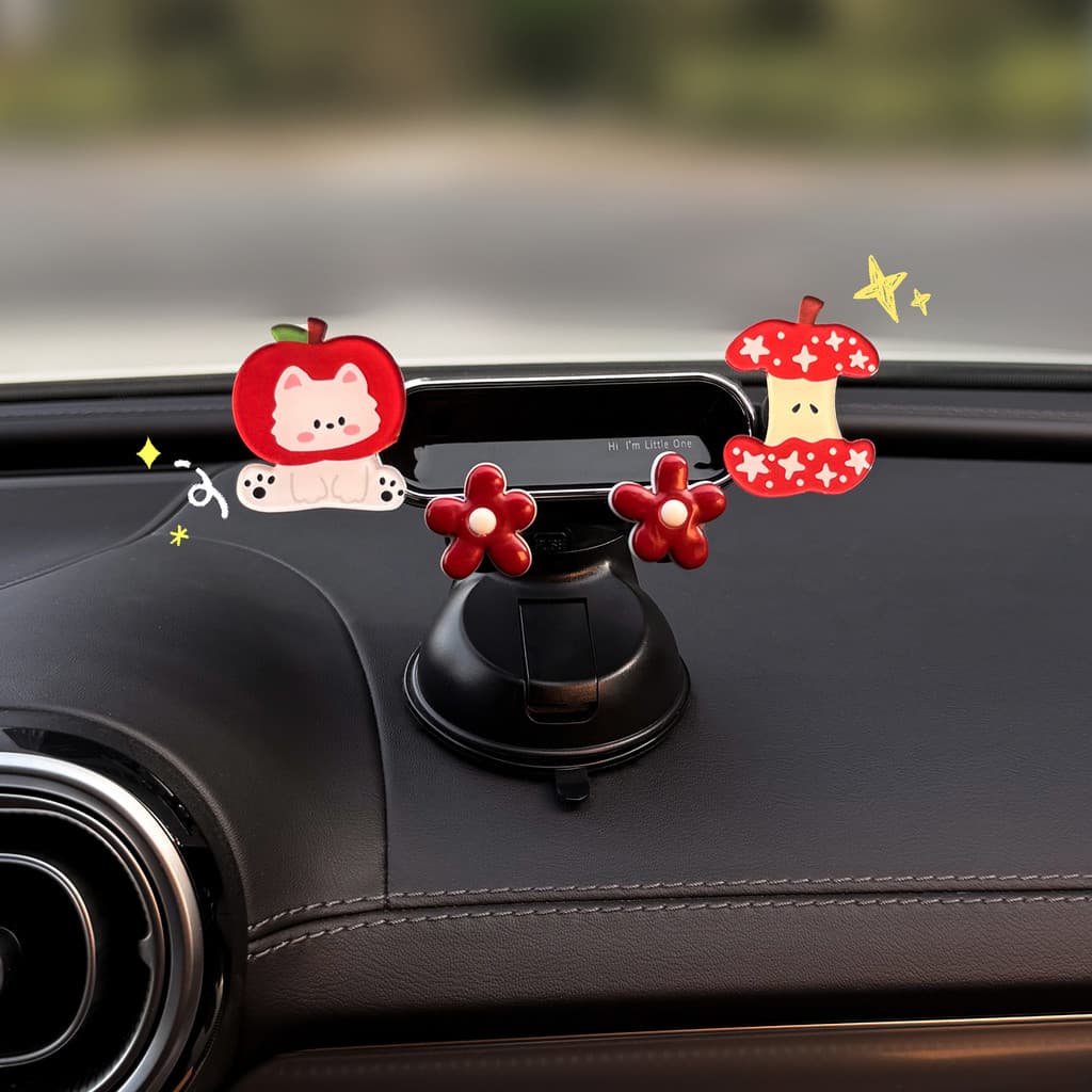 Suporte do telefone móvel do carro 2026 novo estilo ventosa do carro suporte de navegação quadro Interior centro control