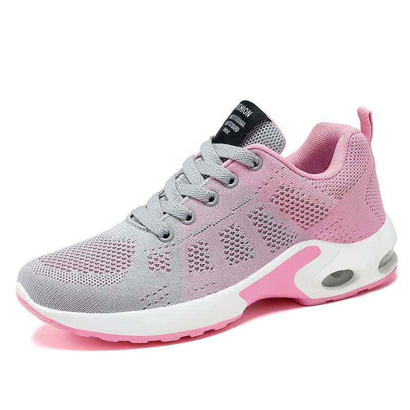   Tênis esportivos, tênis de corrida, tênis com amortecimento a ar, tênis casuais de malha