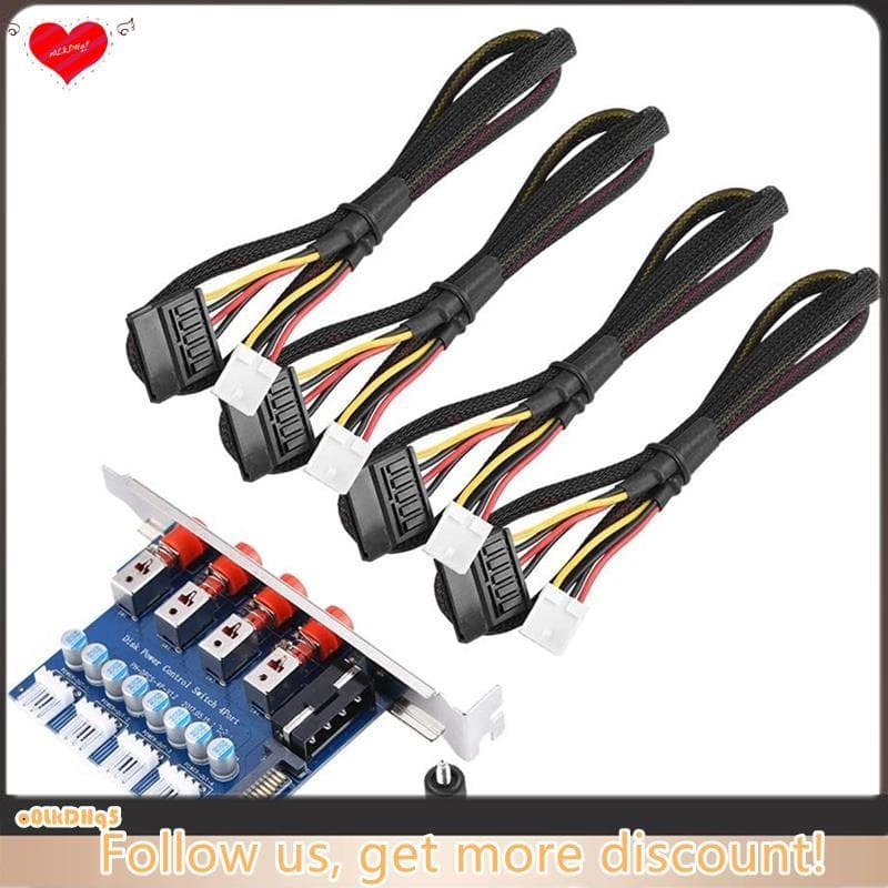 Interruptor De Controle De Energia HDD Disco Rígido SATA Drive Switcher Para Computador Desktop