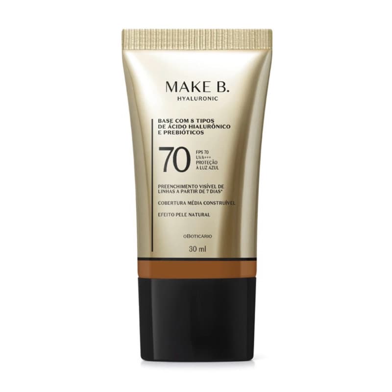 Base Líquida Fps 70 Make B. Hyaluronic 30ml