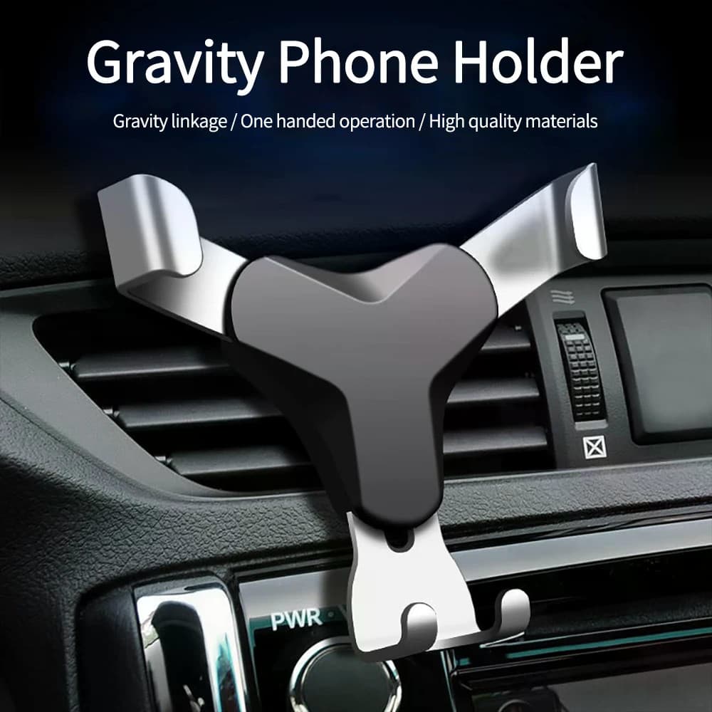 Suporte De Carro De Gravidade Para Telefone No , Clipe De Montagem De Ventilação De Ar , Celular Sem Magnético iPhone 13