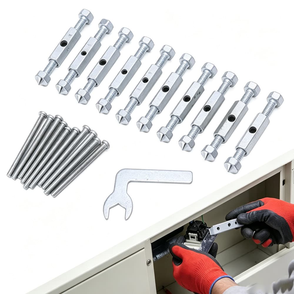 10pcs Kit de Reparo para Caixa de Luz Tomada Interruptor Material metálico