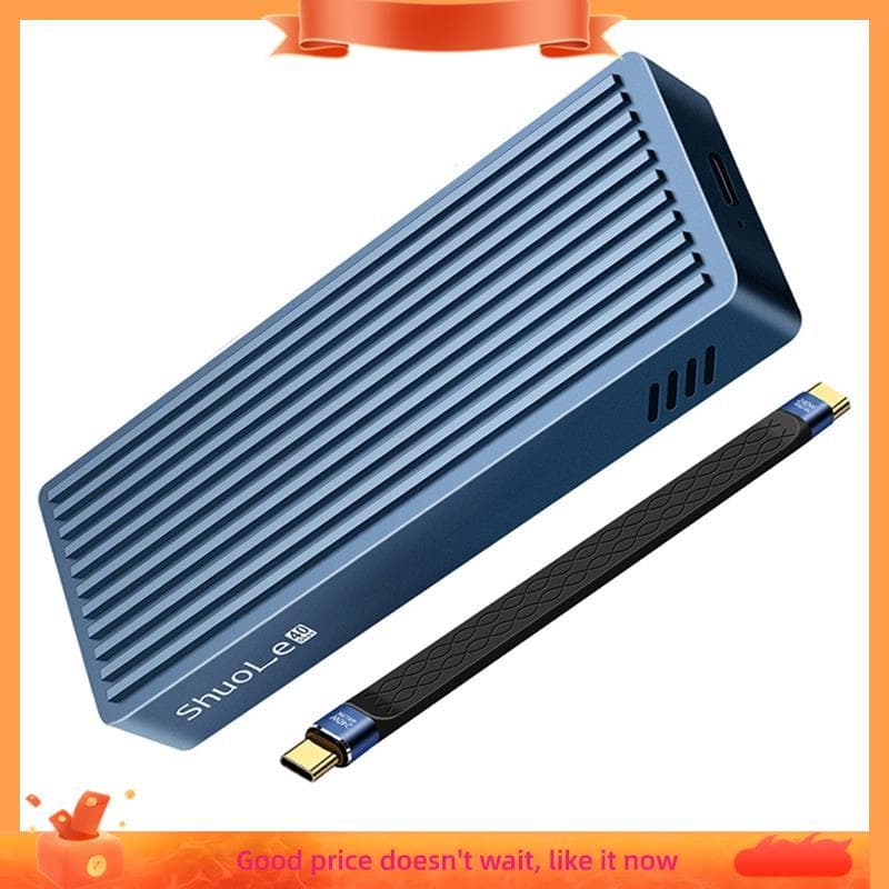 Tuwu7m . Gabinete SSD 2 NVME 40 Gbps USB 4.0 Para Caixa De Unidade Externa 3/4-C 2280/60/42/30