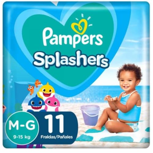 FRALDA PAMPERS SPLASHERS C/11 G