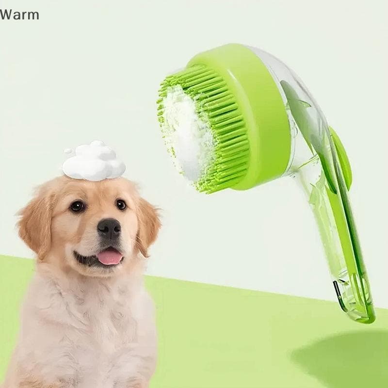 Escova De Banho Para Animais De Estimação , Quente , 2025 , Nova 2 Em 1 Cães , Com Dispensador De Shampoo Embutido , Lav