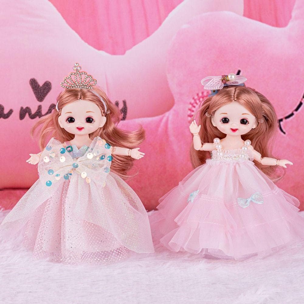 Roupas De Boneca Para Meninas Vestir-Se Brinquedos Infantis Mini Brinquedo De Menina Articulada Princesa Bonecas Conjunt