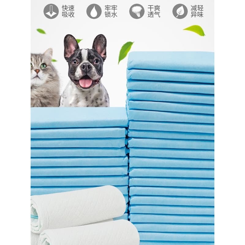 Fraldas para cães, fraldas para animais de estimação, tapete higiênico descartável para cães e gatos, fraldas à prova d'