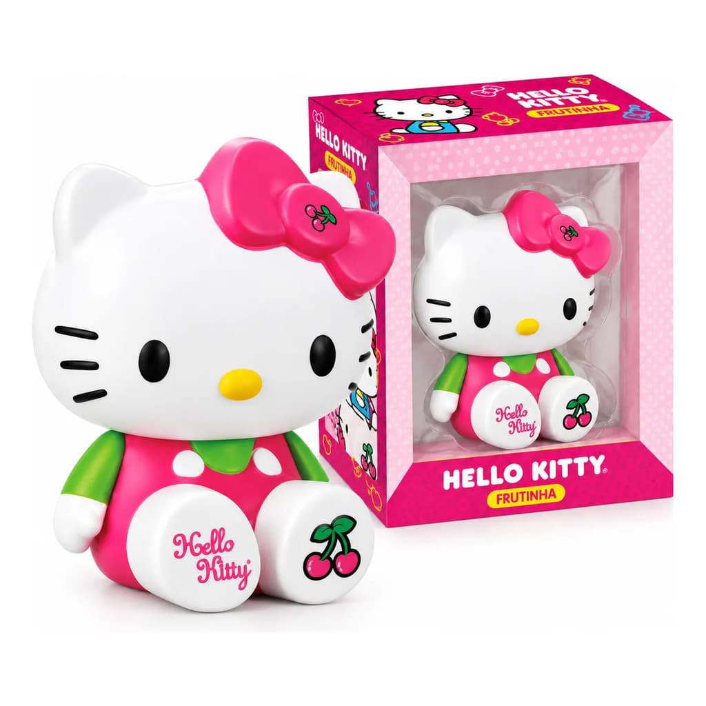 Boneca Hello Kitty Frutinha Cereja Cheirosa Articulada