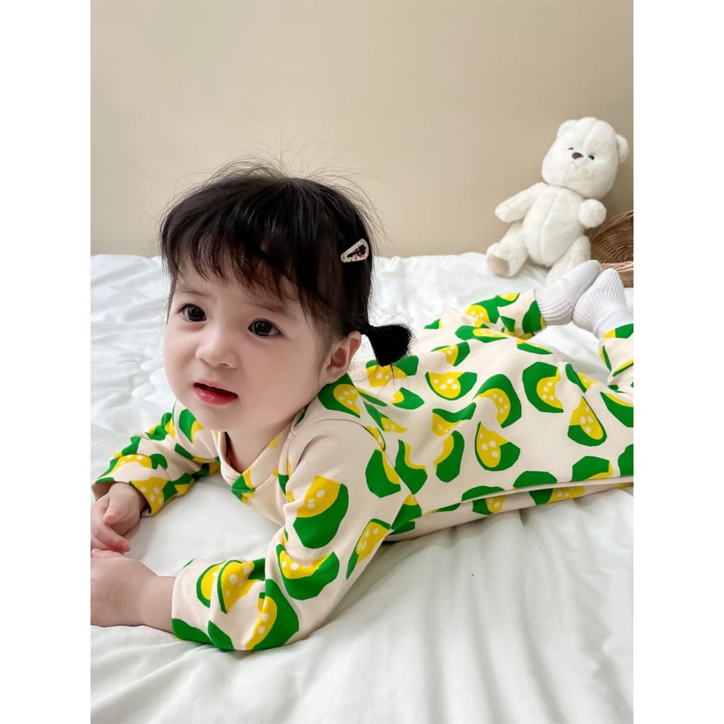 Ins roupas de bebê primavera outono grosso macacão bebê menina estilo ocidental puro algodão macacão bebê menino macacão