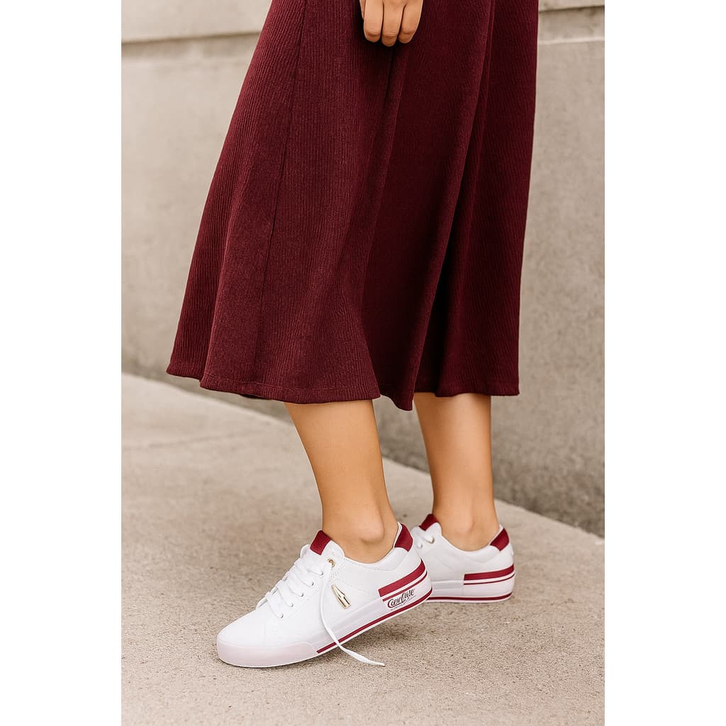 Tênis Coca Cola Original Shoes Leblon Town Moderno Confortável Macia Moda Tendência Estiloso