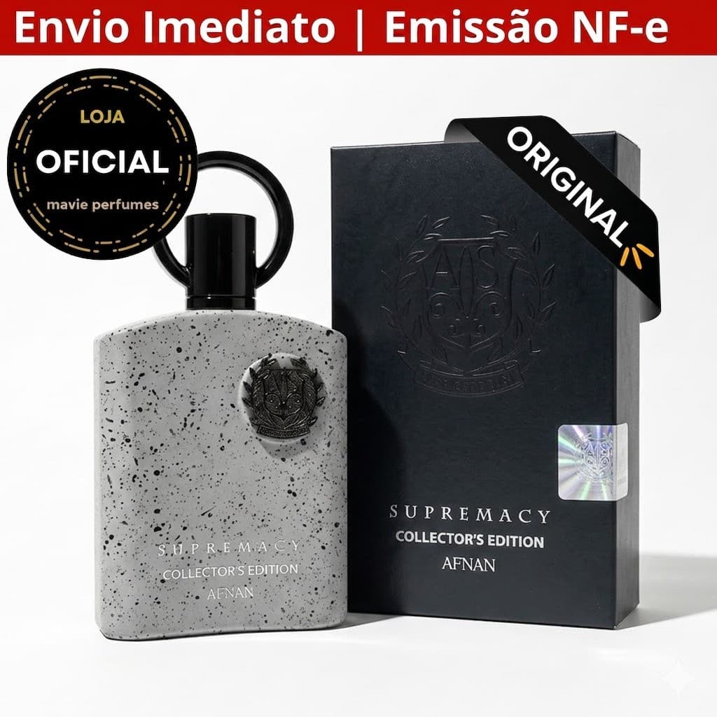 ⚡Frete Grátis Perfume Afnan Supremacy Collector’s Edition Masculino EDP Original Importado