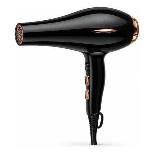 Secador De Cabelo 2000w Potente Para Escova Profissional Preto 110