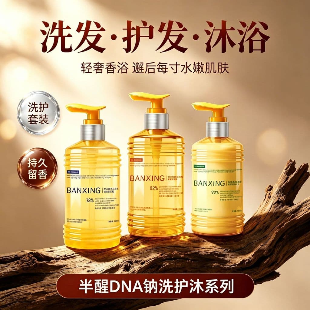 Atacado meio despertar Shampoo controle de óleo fofo forte cabelo hidratante máscara de cabelo hidratante fragrância lim
