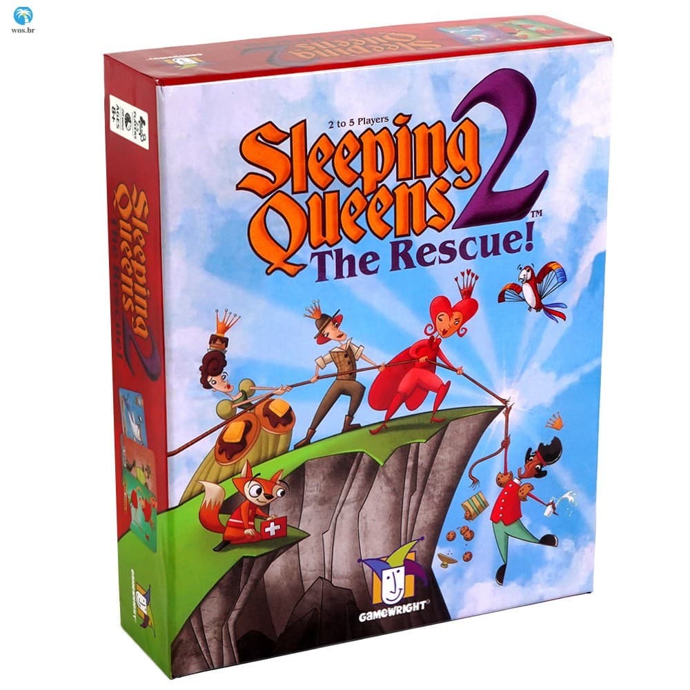 Jogo De Cartas Sleeping Queens 2-Tabuleiro Divertido Para Família Crianças