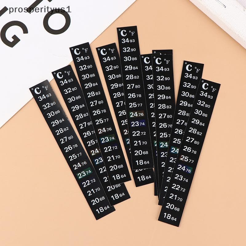 PRS 5 Pcs Sti-on Stier Termômetros Digital Aquário Tanque De Peixes Geladeira Termômetro Medição Ferramentas De Temperat