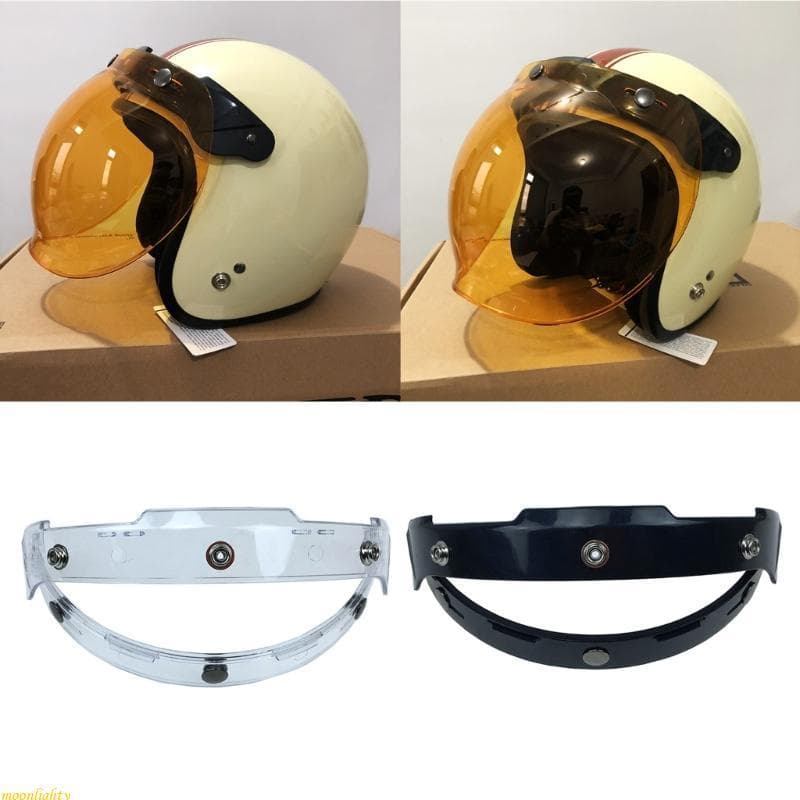 moonlighty Capacete Acessório Moto Escudo Flip Up Quadro Adaptador