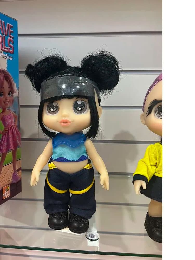 Boneca Articulada Bee Toys Brave Pop 1147LA 32cm
