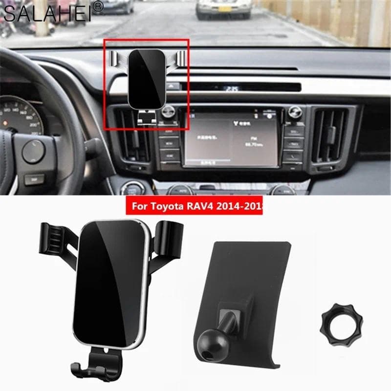 Suporte De Ventilação De Ar Para Toyota RAV4 2014 2015 2016 2017 2018 2019 GPS Acessórios Carro Luxuoso Telefone Celular