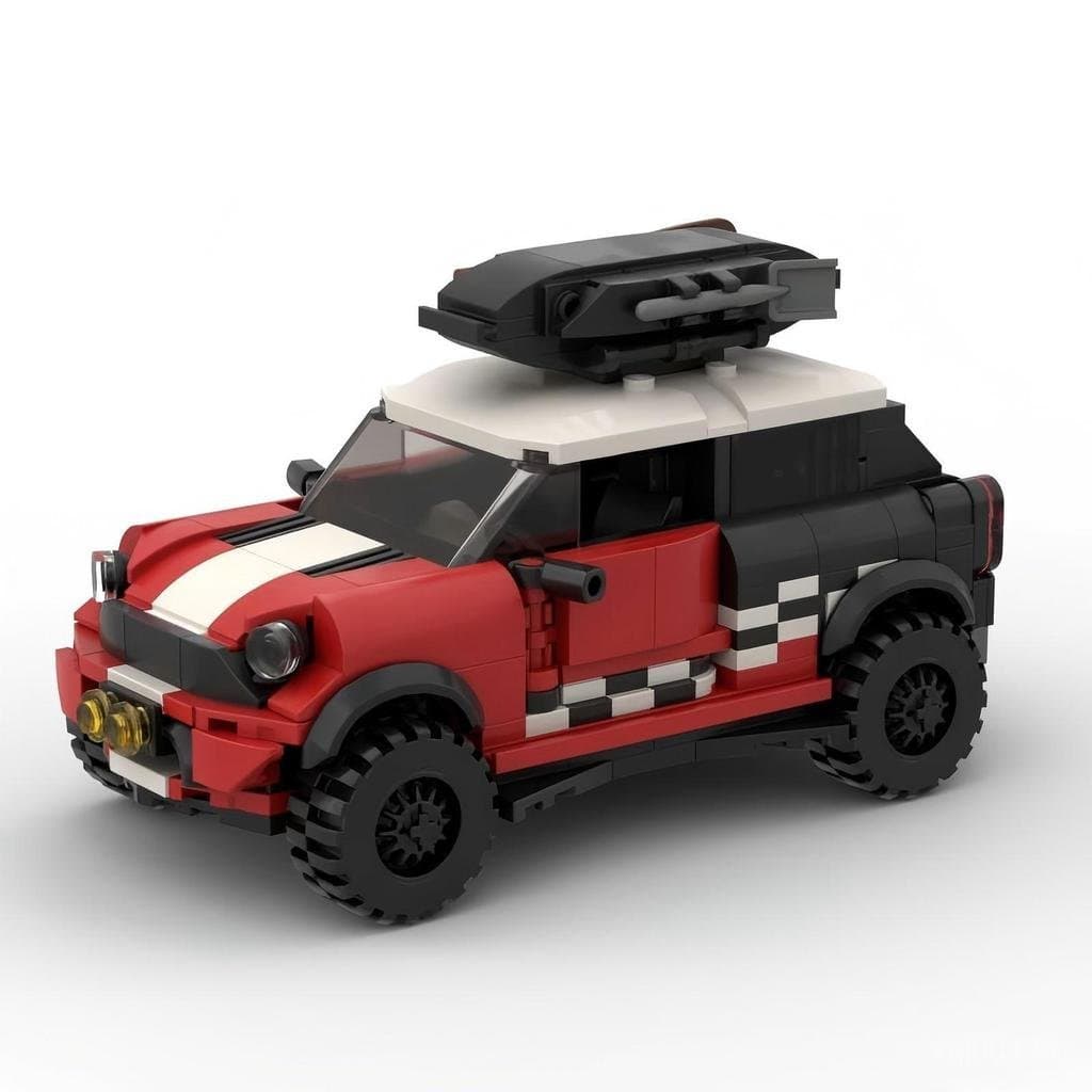 MOC-131116 Mini Veículo Off-Road JCW, Brinquedo de Montar, Blocos de Construção Compatíveis com Lego, Peças de Brinquedo