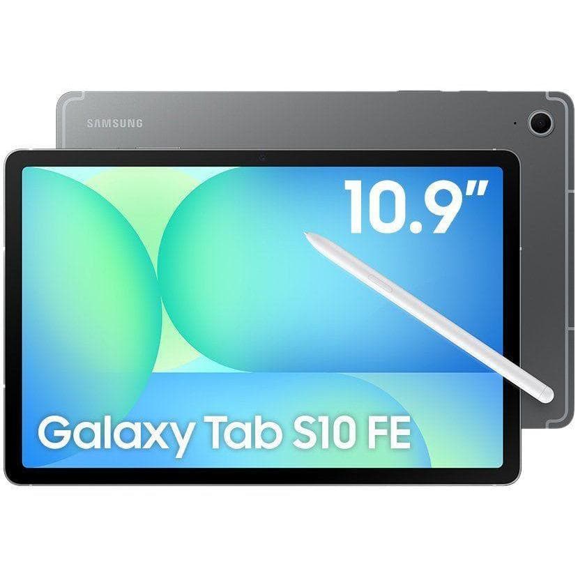 Tablet Samsung Galaxy Tab S10 FE com Capa e Caneta S Pen 8GB RAM 128GB 10, 9" Android 15 Exynos 1580 Wi- Fi