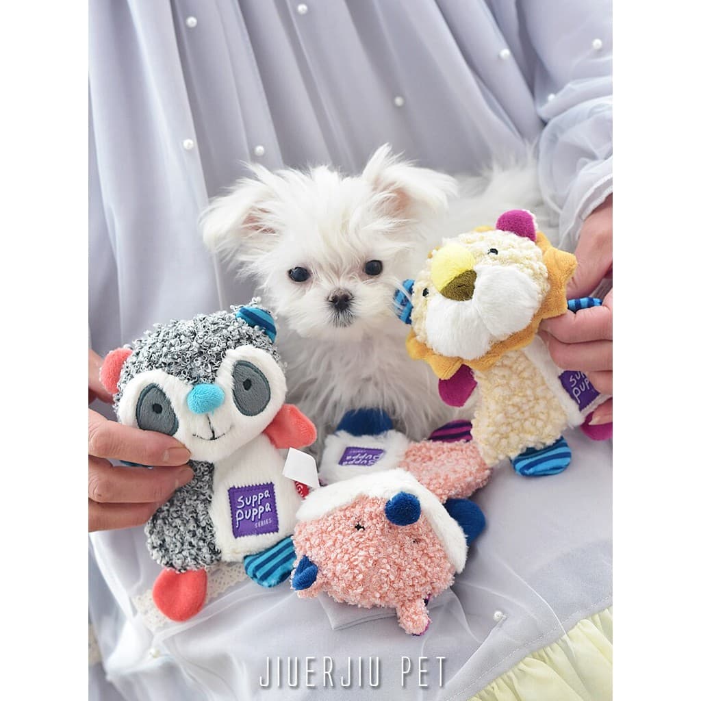 GiGwi Guiwei Brinquedo para cachorro Som Papel Molar Soando Brinquedo de pelúcia Molar Limpeza de dentes Brinquedo para 