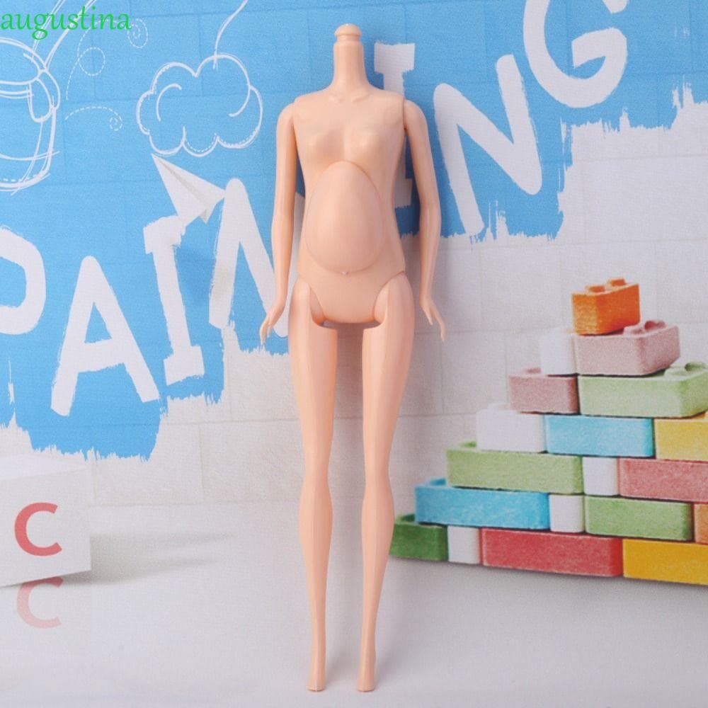 Brinquedos De Boneca Nua De Barriga Grande AUGUSTINA , Bonecas BJD Nuas Articuladas Removíveis Ajustáveis , 11 Juntas