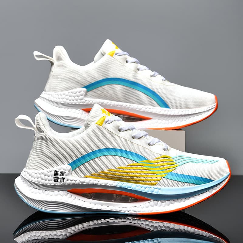 Tênis de corrida masculino Ultra-leve absorção de choque esportista tênis de corrida sapatos esportivos 3216