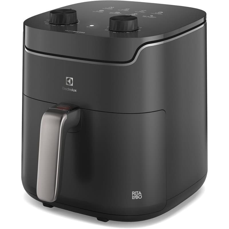 Fritadeira Air fryer Electrolux Rita Lobo EAF40 5,6L Digital com 8 receitas pré-sugeridas timer 60 minutos desligamento
