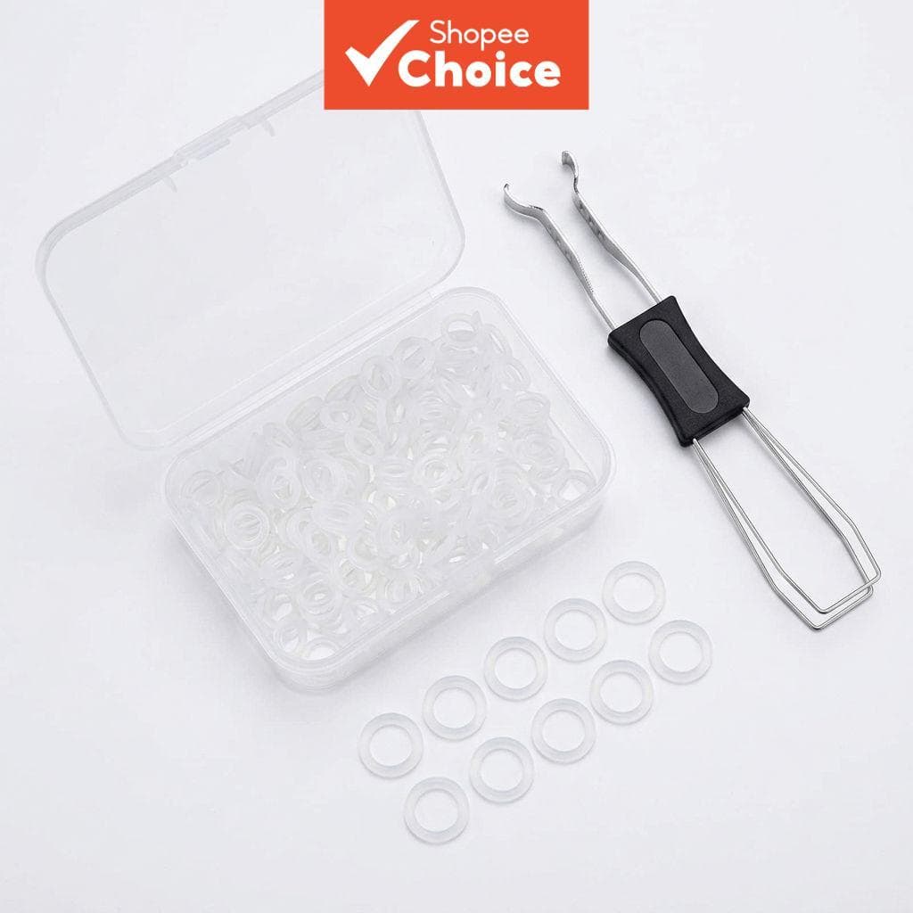 200 unidades de Amortecedores de Borracha O-Ring para Teclados Mecânicos, Amortecedor de Teclas para Teclados com Cherry