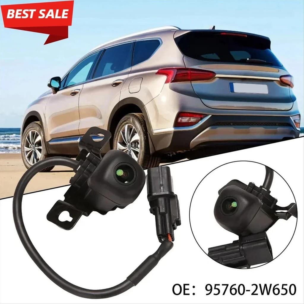Câmera De Visão Traseira Do Carro 957602W650 95760-2W640 Para Hyundai Santa Fe 2016-2018 Reversa De Assistência De Estac
