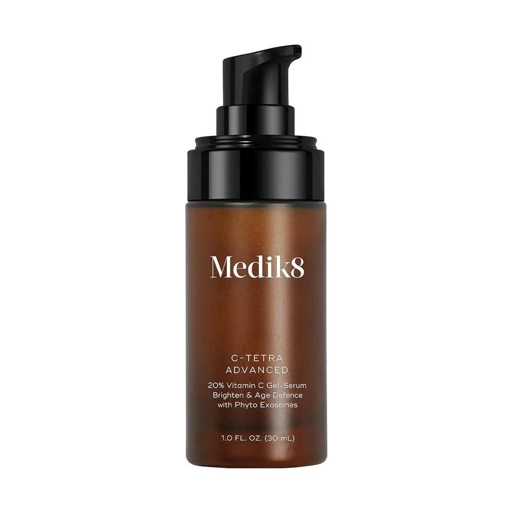 Medik8 C-Tetra Advanced - Sérum de Vitamina C Suaviza Linhas Finas e Rugas - Sérum Facial com Ácido Hialurônico - Vegano