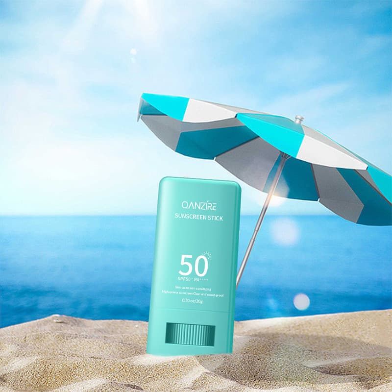 Venda quente Protetor solar inglês em bastão SPF50PA++++ Protetor solar em bastão Protetor solar sólido em bastão