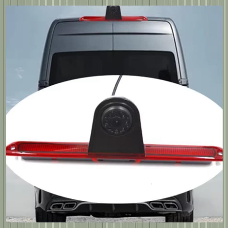 (Ufgt) Carro Invertendo Câmera De Visão Traseira Terceira Luz De Freio Para Sprinter W906 2006-2019