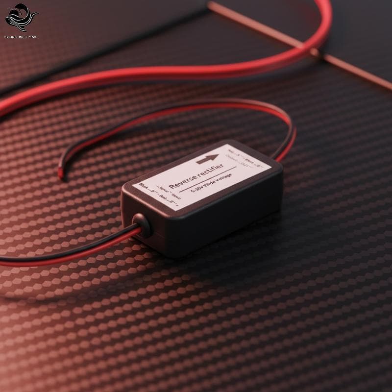 PFG 12V 24V Filtro Capacitor De Relé De Potência Para Câmera De Visão Traseira Do Carro Retificador Redução De Ruído Kit