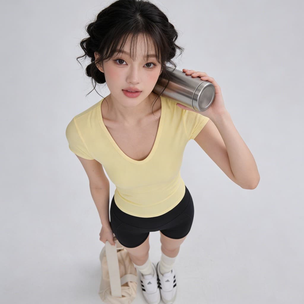 Terno esportivo roupas de Yoga topo feminino apertado camiseta correndo roupas de secagem rápida roupas de Fitness Pilat