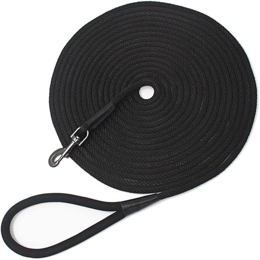 Coleira para Cães, Guia Longa para Treinamento de Obediência, Chamada e Agilidade, Corda de Controle para Filhotes, Guia