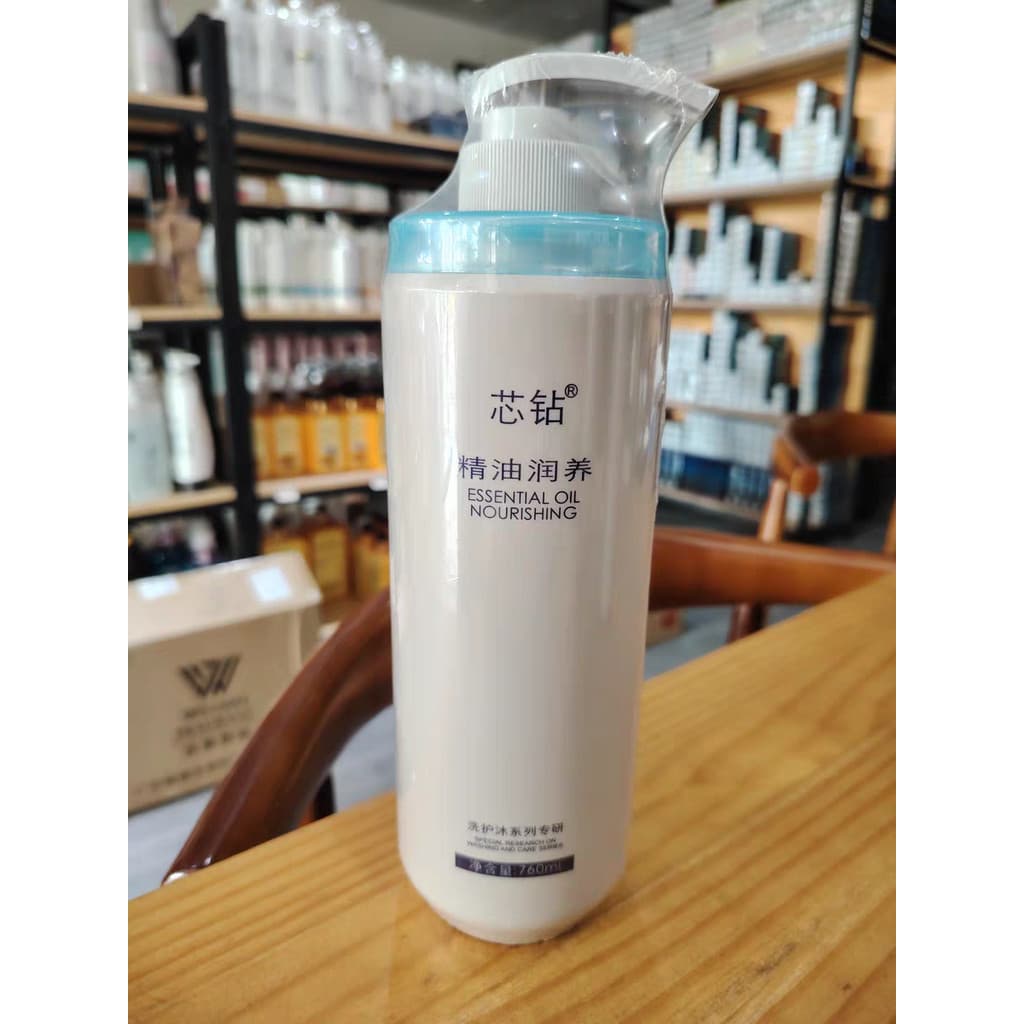 Core Diamond Óleo Essencial Hidratante Anticaspa Shampoo Refrescante Hidratante Shampoo Suave Creme de Cuidados